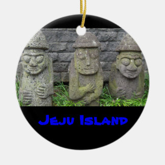 Jeju farfäder, Jeju ö Julgransprydnad Keramik
