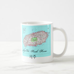 Jeju gör den Sydkorea muggen Kaffemugg