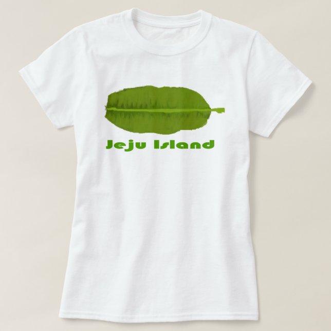 Jeju ö tee (Design framsida)