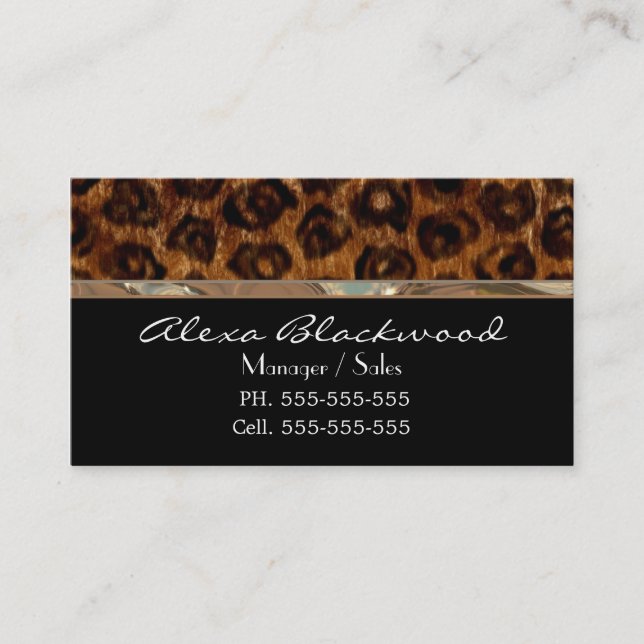 Jekyll Classic Unik Professionell Visitkort (Framsida)