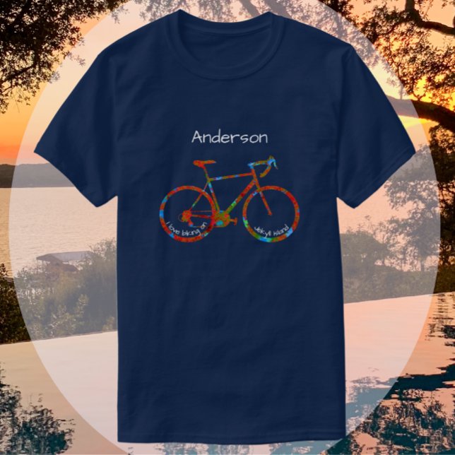 Jekyll Georgia i Kärlek Biking T-Shirt (Skapare uppladdad)