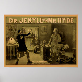 Jekyll & Hyde - Poster av teater