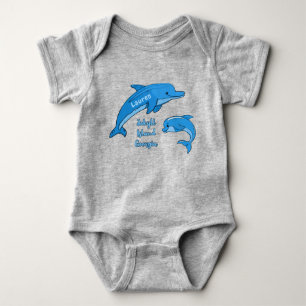 Jekyll Island GA Cute Playof Dolphins T Shirt