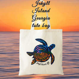 Jekyll Island GA Havsköldpadda, sköldpadda Tygkasse
