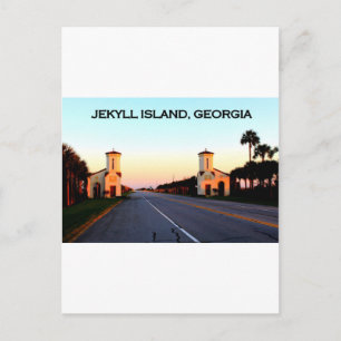 Jekyll Island Georgia Causeway Vykort