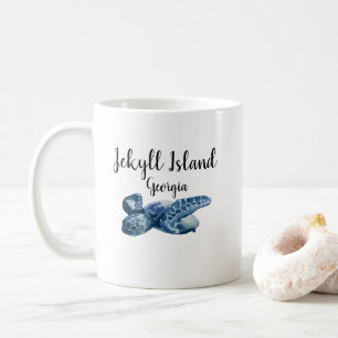 Jekyll Island Georgia Sea Turtle Kaffemugg