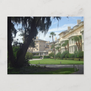 Jekyll Island Klubb House Postcard Vykort