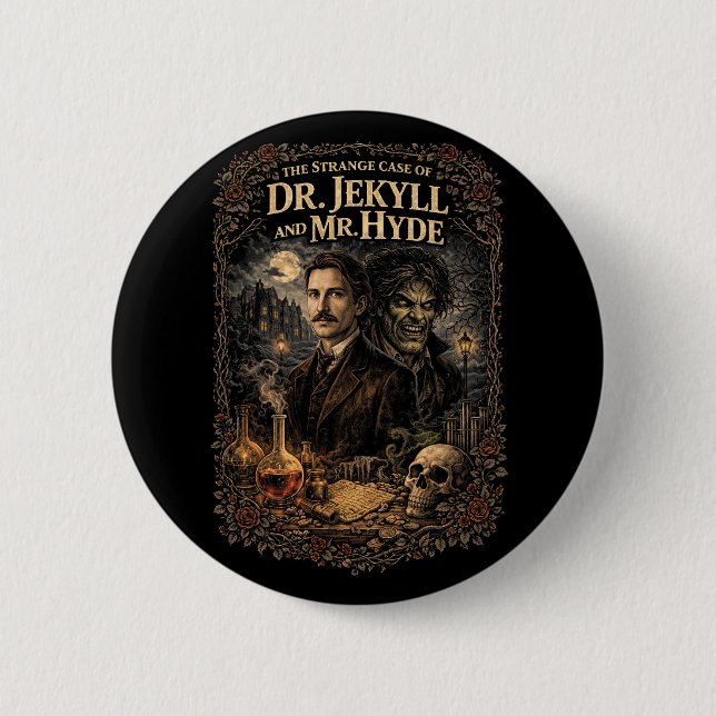 Jekyll och Hyde Knapp (Framsida)