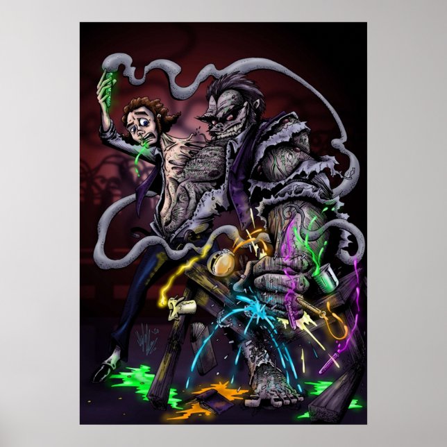 Jekyll och Hyde Poster (Framsidan)