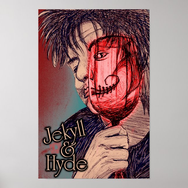 Jekyll och Hyde Poster (Framsidan)