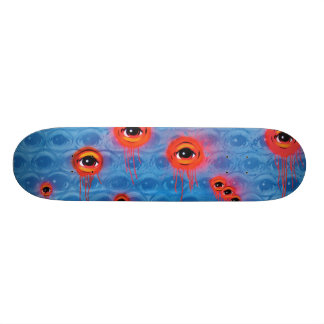 Jell-ÖGA-fisk Skateboard Bräda 20 Cm