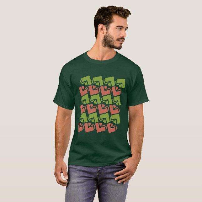 Jella/manar grundläggande mörka T-tröja Tee Shirt (Hel framsida)