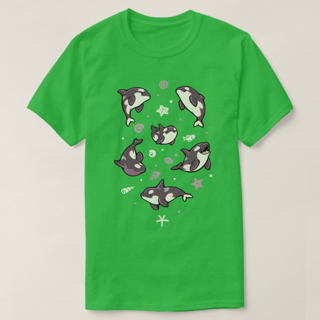 Jellaböna orcas t shirt (Design framsida)