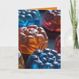 Jelllied Candy Roligt Kort