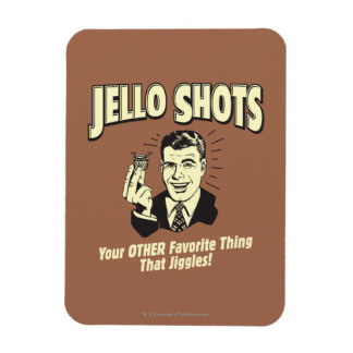 Jello Shots: Annan Favorite Sak Magnet