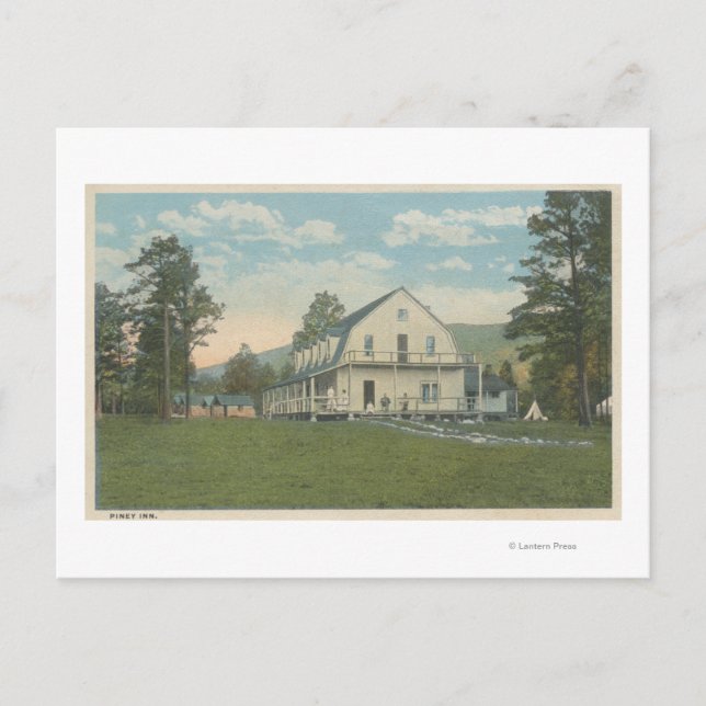 Jellowstone, WYView of Piney Inn Vykort (Framsida)