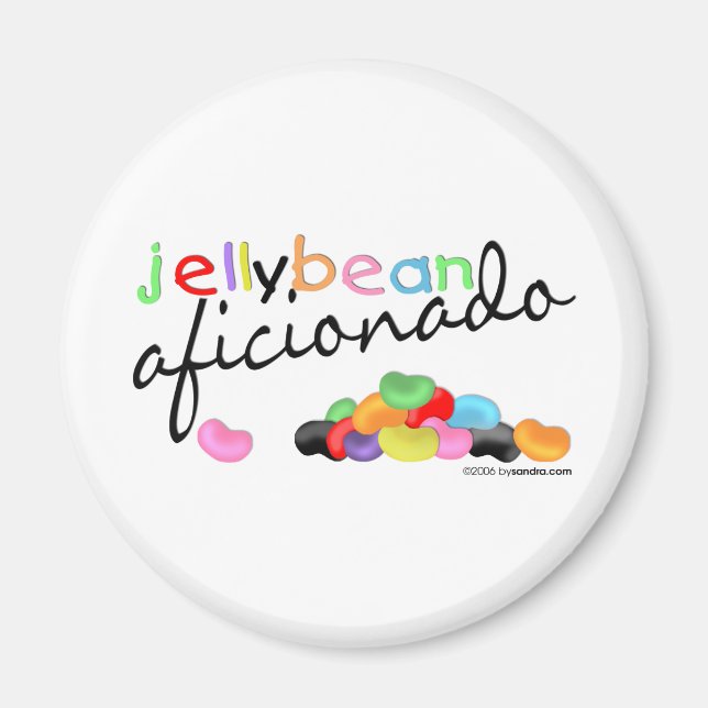 Jelly Bean Aficionado Magnet (Framsidan)