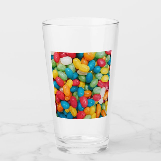 Jelly Bean Candies Colorful Glaskopp (Framsida)