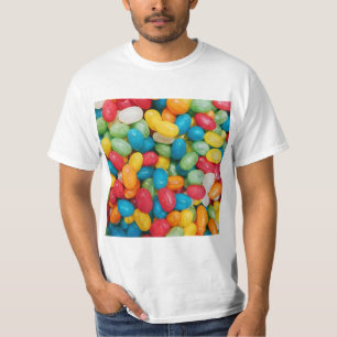 Jelly Bean Candies Colorful T Shirt