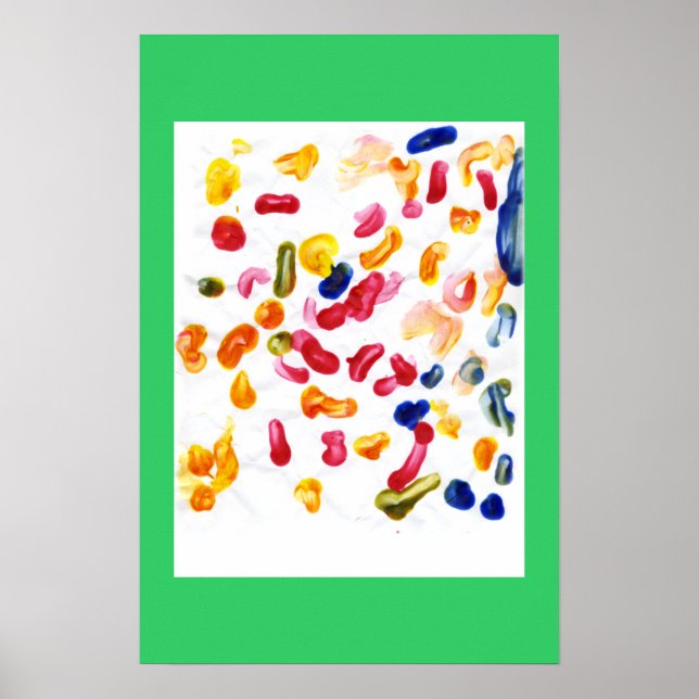 JELLY BEAN CRAZE POSTER (Framsidan)