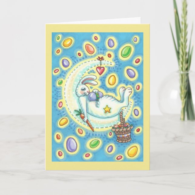 JELLY BEAN DREAMS PÅSKHARE GREETING CARD Verse Helgkort (Framsida)