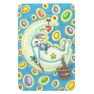 JELLY BEAN DREAMS PÅSKHARE MAGNET Rectangle Lg