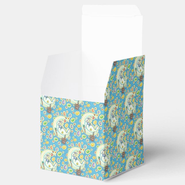 JELLY BEAN DREAMS, PÅSKHARE RABBIT FAVOR BOX PRESENTASKAR (Öppnad)