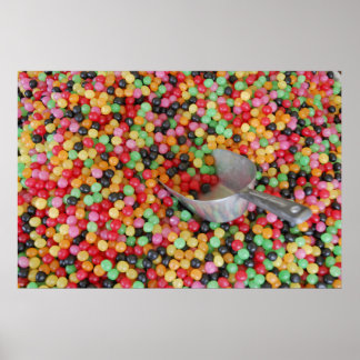 Jelly Bean Heaven Kanvastryck Poster