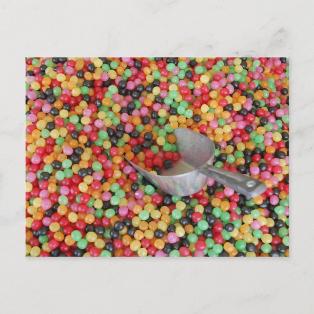 Jelly Bean Heaven Postcard Vykort (Framsida)