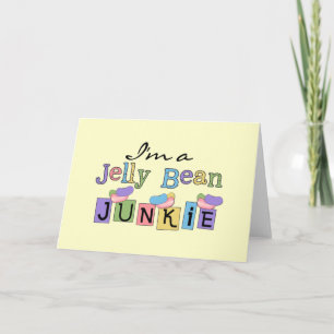 Jelly Bean Junkie T-shirts och Gifts Helgkort