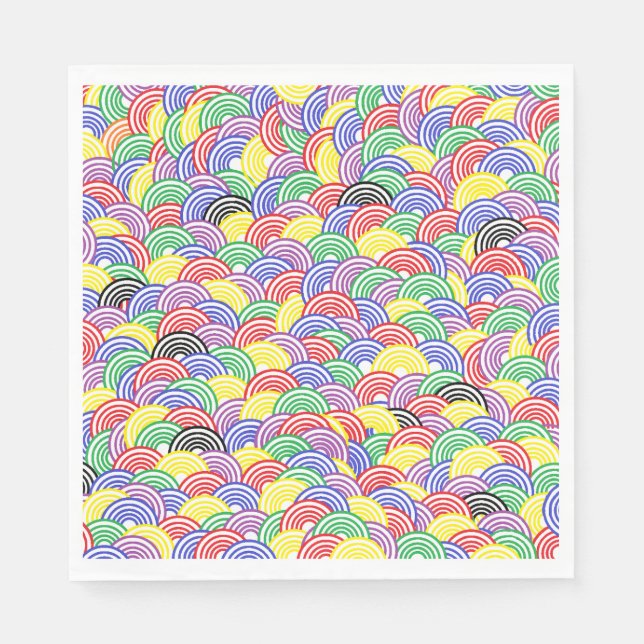 Jelly Bean Napkin Pappersservett (Framsidan)