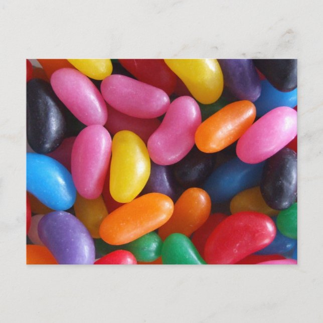 Jelly Bean Postcard Vykort (Framsida)