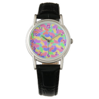 Jelly Bean Scene Cute Colorful Candies Armbandsur