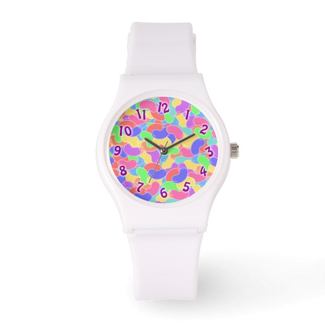 Jelly Bean Time Armbandsur (Framsida)