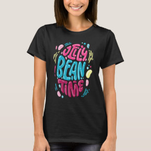 Jelly Bean Time Jelly Bean Foodie Retro Vintage T Shirt