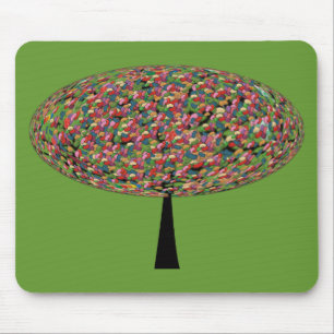 Jelly Bean Träd Musmatta