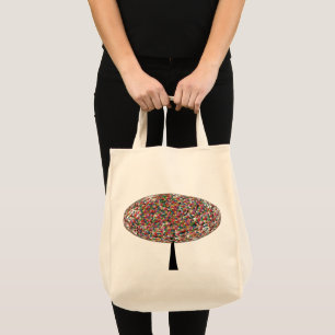 Jelly Bean Träd Reanvändable Tygkasse