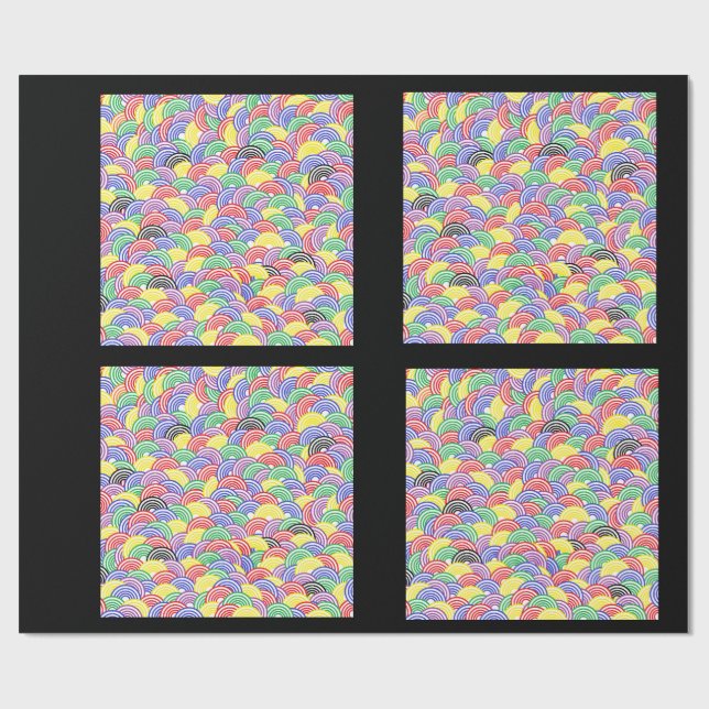 Jelly Bean Wrapping Papper Presentpapper (Platt)