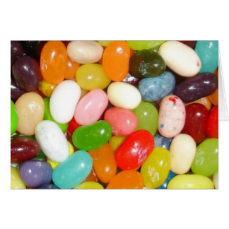 Jelly Beans Hälsningskort