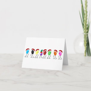 Jelly Beans Helgdag Card Kort