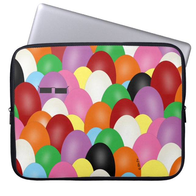 Jelly Beans Neoprene Laptop sleeve (Framsidan)
