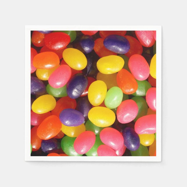 Jelly beans pappersservett (Framsidan)