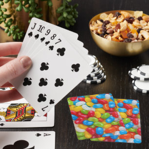 Jelly Beans, Rainbow Färgad & Sweet Casinokort