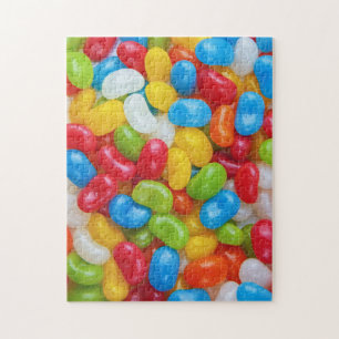 Jelly Beans, Rainbow Färgad & Sweet Pussel