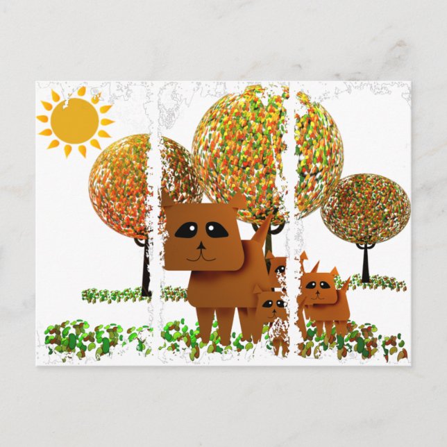 Jelly Beans Regerar Vykort (Framsida)