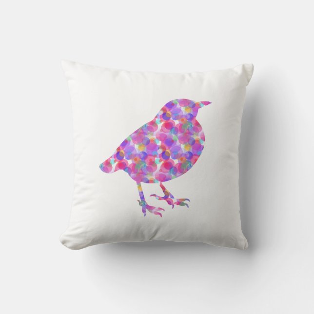 Jelly Bird Pillow Kudde (Framsida)