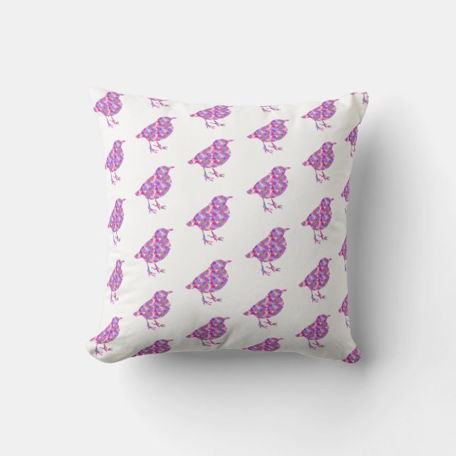 Jelly Birds Pillow Kudde (Framsida)