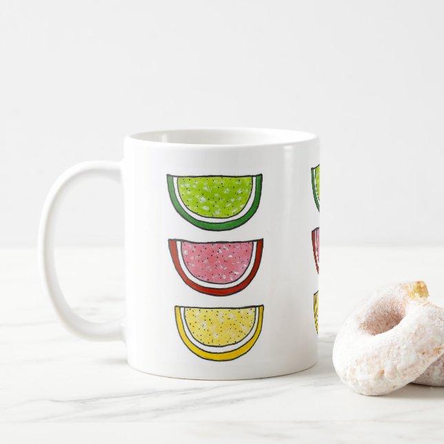 Jelly Candy Fruit Slices Kosher Passover Jellies Kaffemugg (Med munk)
