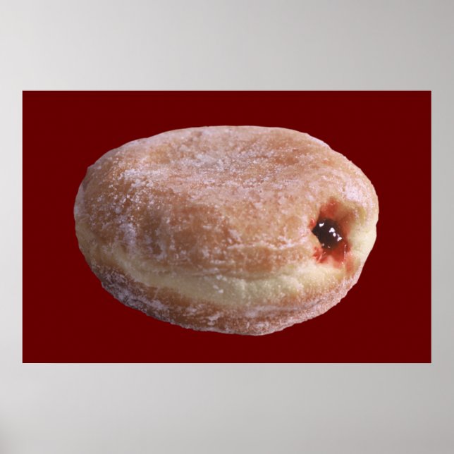 Jelly Filled Donut Poster (Framsidan)