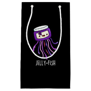 Jelly-fish Funny Jelly Burk Pun Mörk BG